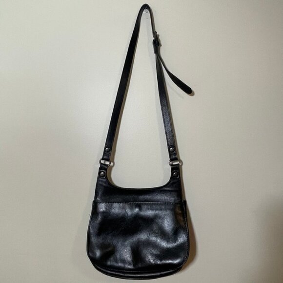 Patricia Nash Black London Saddle Bag - Picture 3 of 7